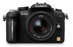 Panasonic Lumix DMC-G10 12.1 MP Live MOS Interchangeable Lens Camera with 14-42mm Lumix G Vario f/3.5-5.6 MEGA OIS Lens
