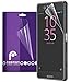 Xperia X Screen Protector, Fosmon [3-Pack] HD CLEAR [Japan 3H Hard Coating Film] Screen Protector Shield for Sony Xperia X