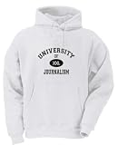 UNIVERSITY OF XXL JOURNALISM Adult Hooded (Hoody) Sweatshirt In Various Colors