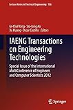 IAENG transactions on engineering technologies : special issue of the International Multiconference of Engineers and Computer Scientists 2012