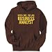 Hoodie Mens Brown 
