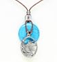 Earth Reflections Diamond Cut Pendant Necklace - Horse Head