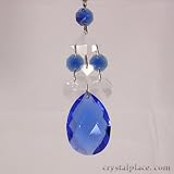 Swedish Valentine Crystal Christmas Ornament, Crystal Gift