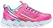 Skechers Kids Lumos-10613L Light-Up Sneaker (Toddler/Little Kid), Hot Pink/Multi, 13 M US Little Kid