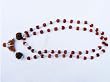 Rudrani Mala of 54 + 1 Beads with Silver Caps with Ek Mukhi Rudraksha Beads Japa Mala Rosary Meditation Prayer Mala