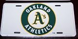 OAKLAND A'S ATHLETICS BASEBALL LICENSE PLATE