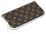 (ルイヴィトン)LOUIS VUITTON モノグラム 二つ折ファスナー長財布[ポルトフォイユ、アンソリット] イヴォワール M66563 並行輸入品