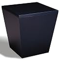 Contemporary Black Wood Storage Box By Coaster Furniture
