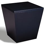 Contemporary Black Wood Storage Box By Coaster Furniture