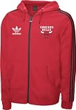 Chicago Bulls NBA Series -Fitted- Full Zip Hooded Sweatshirt - Large