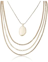 Lucky Brand Multi-Layer Strand Necklace, 17"