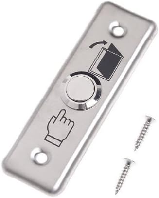 Stainless Steel Door Exit Push Release Button Switch for Access Control