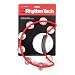 Rhythm Tech RT 1010  Tambourine, Black, Nickel Jingles