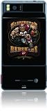 Skinit Protective Skin for DROID X - Washington Redskins Running Back - Illustrated