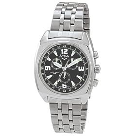 Activa Men's SF264-002 Elegance Stainless Steel Chronograph Watch