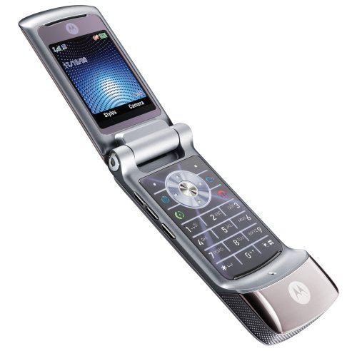Motorola - Téléphone portable - KRZR K1 - Version LIGHT - 2,0 MP - Silver