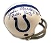 John Mackey Autographed/Hand Signed Baltimore Colts Mini Helmet inscribed Balto Colts