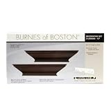 12 Inch Black Ledge Set-2 Pk. by Burnes Home Accents