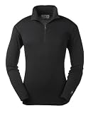 SMARTWOOL Unterhemden  Men´s Lightweight Zip-T, Black