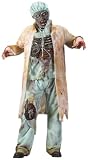 Fun World Costumes Mens Mens Zombie Doctor - Light Green - One Size