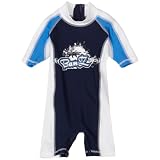 BabyBanz One Piece, Navy/White, 6-12 Months