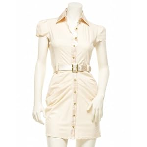 Buy 2b Satin Striped Shirt Dress by bebe