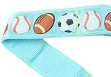 No Throw Baby Bottle and Sippy Cup Tether - Blue Sports
