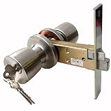 AGENT アルミサッシ用取替錠 細框対応 バックセット 100mm No.2200 シルバー