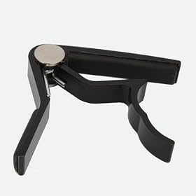 SF-002 Folk Acoustic Guitar Trigger Change Capo Black
