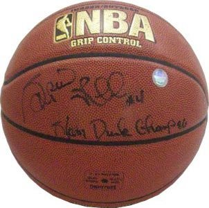 Spud Webb Signed Indoor-Outdoor NBA Basketball - Slam Dunk Champs 86