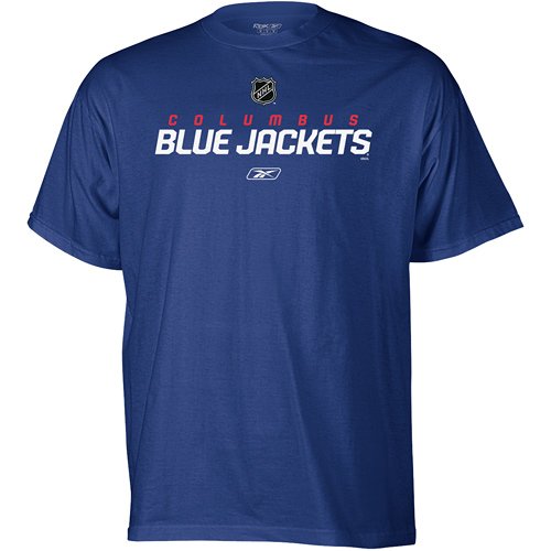 Childrens Toyshop  Sporting Goods : Reebok Columbus Blue Jackets Youth Power Play T-Shirt