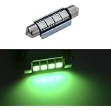 JDM ASTAR 1pc Error Free 569 578 211-2 212-2 LED Bulbs for Trunk Lights ,Interior Dome Lights, Map lights,Emerald Green