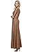 ANGVNS Women Lace 2/3 Sleeve Bridesmaid Homecoming Gown Dress