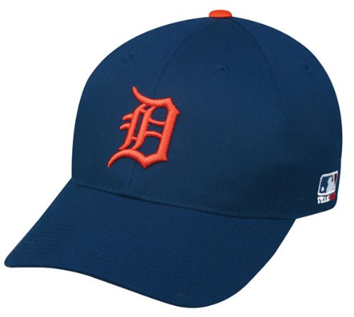 MLB ADULT Detroit TIGERS Road Blue Orange 