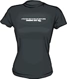 If you don't talk to your cat about catnip, someone else will Women's Tee Shirt Medium-Light Blue Babydoll (petite fit)