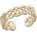 14K Yellow Gold Ethereal Design Adjustable Toe Ring