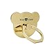 IYOYI Metal Phone Ring Stand 360 Degree Rotating Cute Bear Ring Grip Anti Drop Finger Holder for iPhone iPad and All Cellphones (Dog Claw - Pink)