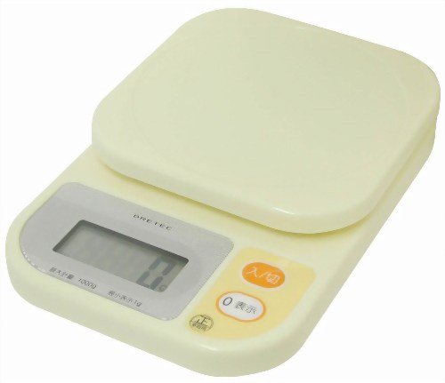 DRETEC コンパクトスケール 1kgイエロー KS-108-YE