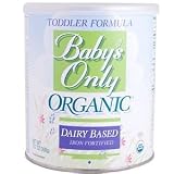 Baby's Only Organics Toddler Formula, Organic Dairy Based, Iron Fortified, 12.7 oz (360 g) by ClubNatural