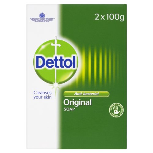 Dettol Bar Soap Original 2 x 100 g (Pack of Four)