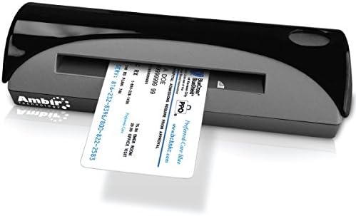 Ambir Technology PS667-AS PS667 Simplex A6 ID Card Scanner - Sheetfed scanner - 4 in x 6 in - 600 dpi x 600 dpi - USB 2.0