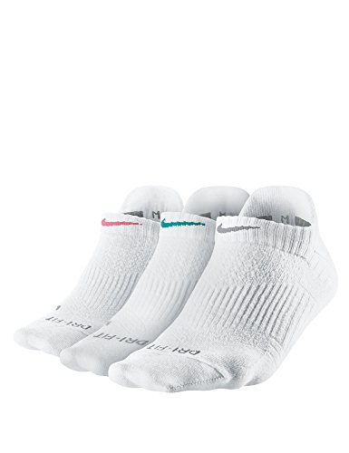 New Nike Women's 3 Pack DRI-Fit Lightweight No-Show Socks