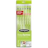 Wilson Jones Easy Spines, 1/2 Inch Width, 6-Pack, Clear (W35512)