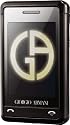 Samsung SHG-P520 ARMANI Phone (Touchscreen, 3,2 MP-Kamera, MP3-Player, microSD-Kartenslot) Handy ohne Branding