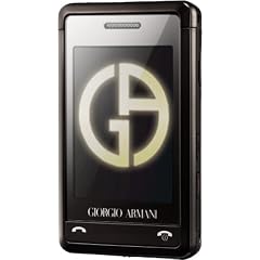 Samsung SHG-P520 ARMANI Phone (Touchscreen, 3,2 MP-Kamera, MP3-Player, microSD-Kartenslot) Handy