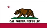 5x8 5 x 8 Ft CA California Flag WindStrong® Commercial 2 Ply Poly US Made