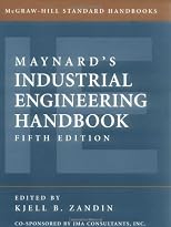 Maynard's Industrial Engineering Handbook
