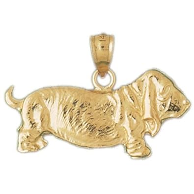 Cheap Girls Jewelry Dazzlers Solid 14k Gold Basset Hound Dog Charm Pendant Available in three colors from jewelsberry (weights: 2.6 grams only) For Sale Cheap Girls Jewelry Dazzlers Solid 14k Gold Basset Hound Dog Charm Pendant Available in three colors from jewelsberry (weights: 2.6 grams only) For Sale