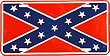 Rebel Confederate Flag License Plate