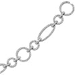 14K White Gold Diamond Bracelet - 1.50 Ct.